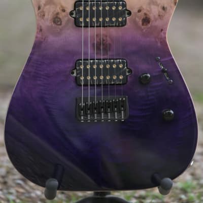 ESP E-II M-II 7 NT - Purple Natural Fade for sale