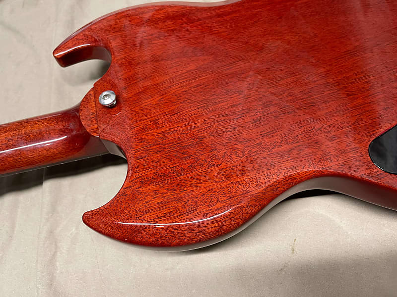 Gibson SG Jr. Junior Guitar with Case 2021 Vintage Cherry