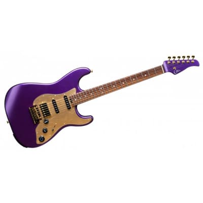 MOOER GTRS S900 PP Standard 900 Intelligent Guitar Intelligent E-Gitarre, plum purple for sale