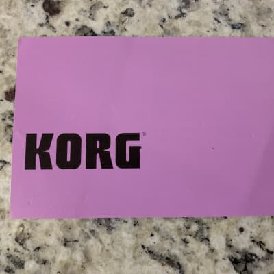 Korg Warranty Card 90’s-2000’s image 1