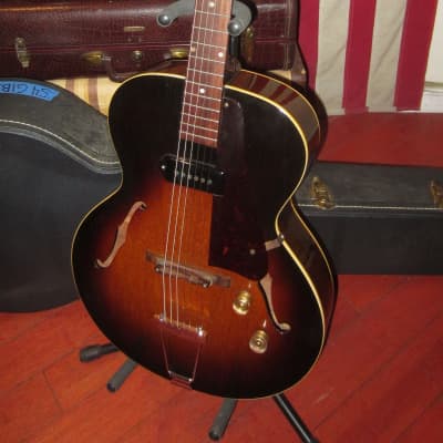 1954 Gibson ES-125 Sunburst w Deluxe Hard Case image 2