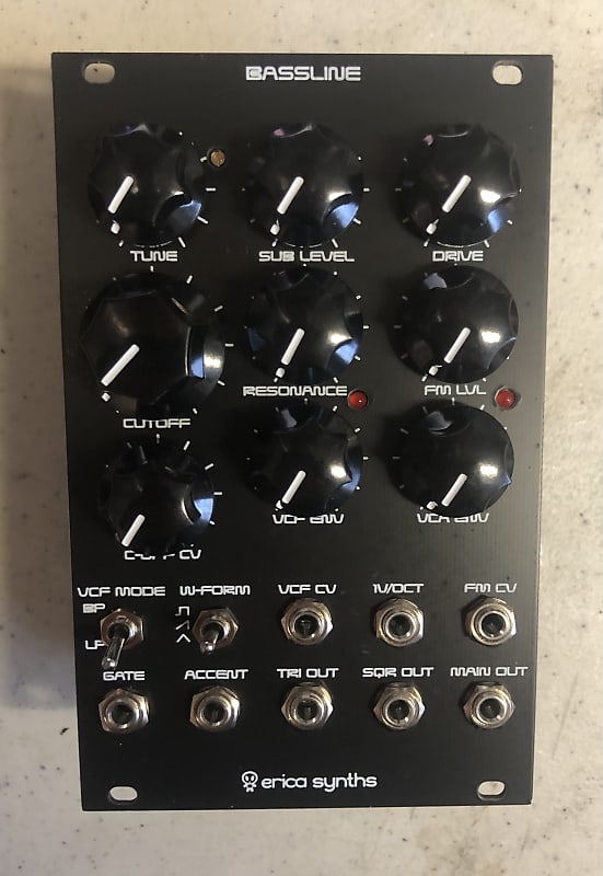 Erica Synths DIY Bassline Eurorack Module Reverb