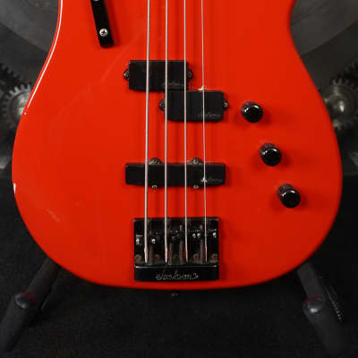 Charvel 2B Late 80s - Ferrari Red PJ Bass Guitar w/ Case image 5