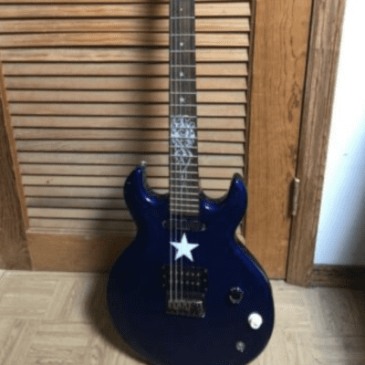 Schecter Crazytown Signature Electric Guitar Diamond Series CXT Trouble  Blue/Indigo