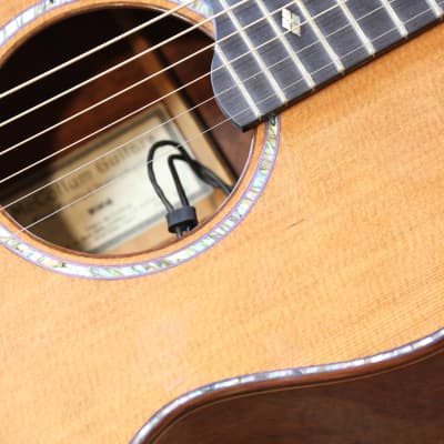 MINTY! 1997 McCollum Meghan M-44 Acoustic/ Electric Guitar Natural Cedar/ Claw Mahogany + OHSC image 4