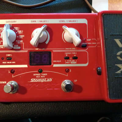 Reverb.com listing, price, conditions, and images for vox-stomplab-iib-modeling-bass-effect-processor