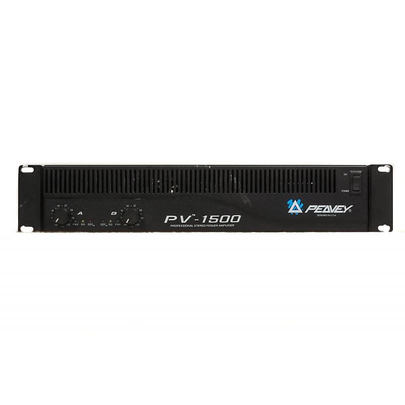 Peavey PV1500 stereo power amplifier 900W bridged Reverb