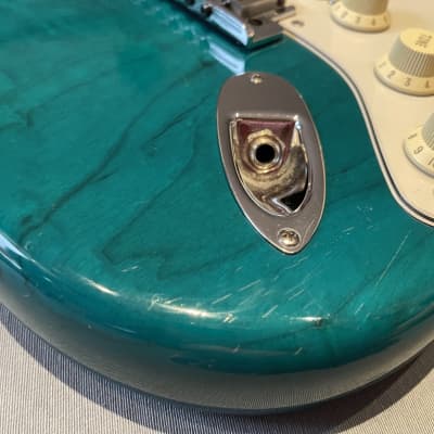 Fender Stratocaster American Deluxe 1998 - Teal image 17