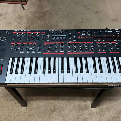 Dave Smith Sequential Pro 2 44-Key 4-Voice Mono/Paraphonic Synthesizer 2018 - 2020 - Black with Wood Sides - price reduction!