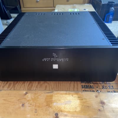 Jeff Rowland Collectors Alert - Model 1 Power Amp with original factory shipping crate image 4