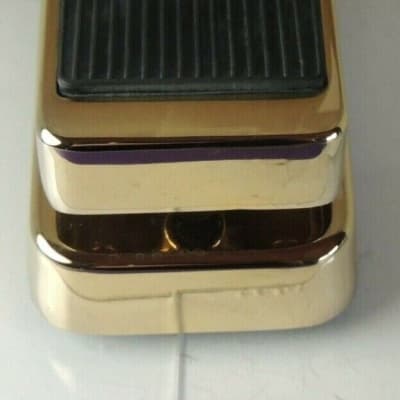 Dunlop 50th Anniversary Limited Edition Crybaby Wah Pedal Gold Plated w/Box image 6