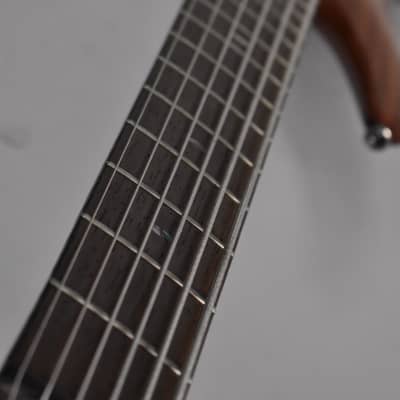 Ibanez Prestige SR5006 Walnut Finish 6 String Bass Guitar w/OHSC image 14