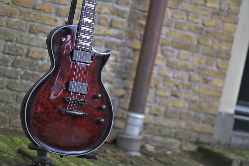 ESP E-II Eclipse - See Thru Black Cherry Sunburst(1) | Reverb