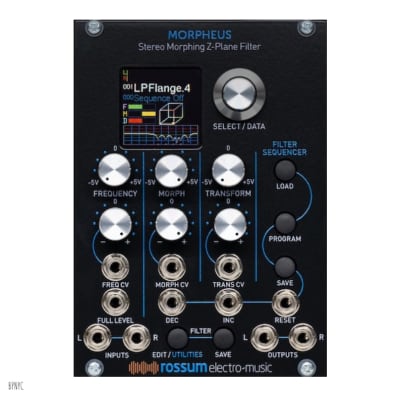 Rossum Electro-Music Morpheus Stereo Morphing Z-Plane Filter 