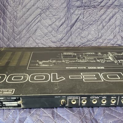Roland SDE-1000 Digital Delay 1980s - Black image 2