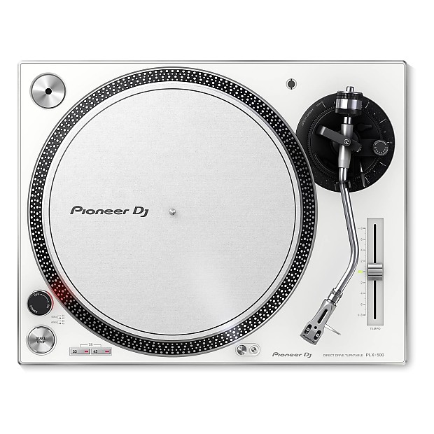 Pioneer PLX-500-W Direct Drive DJ Turntable image 1
