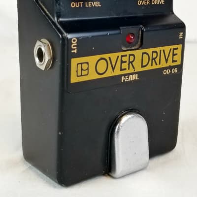 Pearl Vintage OD-05 Overdrive Pedal, Made In Japan, late '80s | Reverb