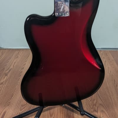 Fender Gold Foil Jazzmaster, Candy Apple Burst, Ebony Fingerboard, w/Deluxe Gig Bag image 4