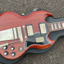 2016 Gibson Custom Shop Les Paul SG '61 RI Faded Cherry Maestro Tremelo cherry red