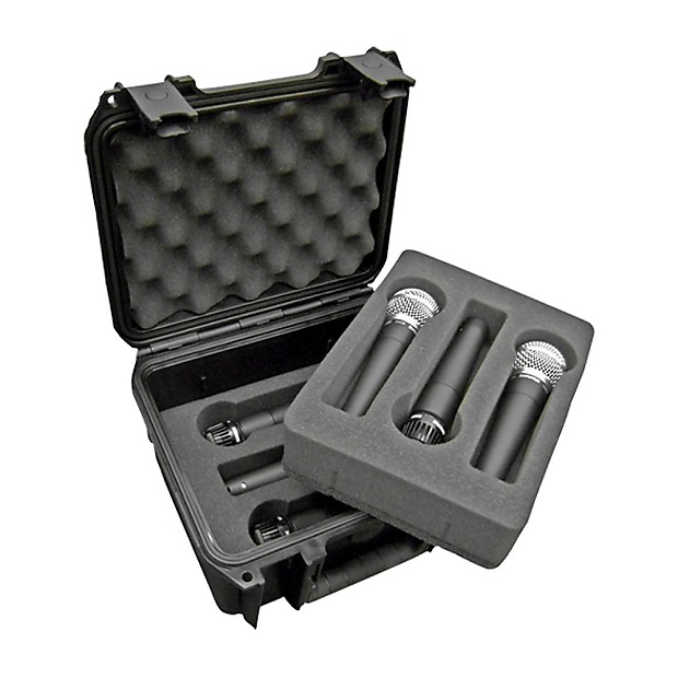 SKB 3I-0907-MC6 Injection Molded Waterproof Case for 6 Microphones image 1
