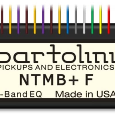 Bartolini NTMB-F 3-Band EQ Preamp Module for sale