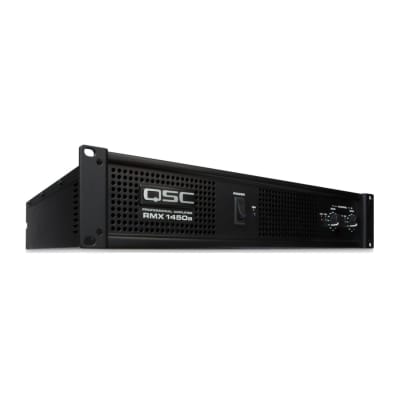 QSC RMX1450a 1450a Professional Quality Performance, Two Channels Power Amplifier with XLR Input and NL4 Output Connectors and LED Indicators image 2