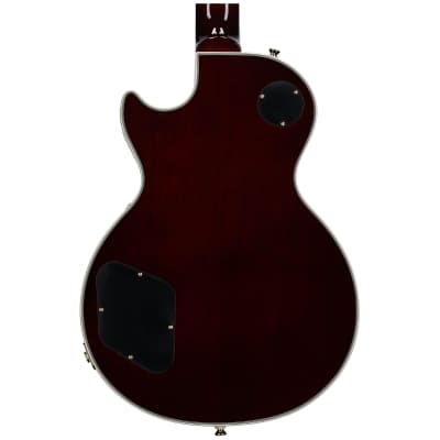 Epiphone Jerry Cantrell Wino Les Paul Custom Electric Guitar (with Case), Wine Red image 5