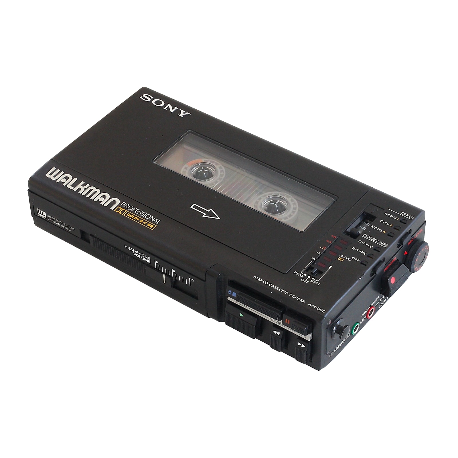 Sony WM-D6C Professional Walkman Portable Stereo Cassette Recorder (1985 -  2002) | Reverb Canada