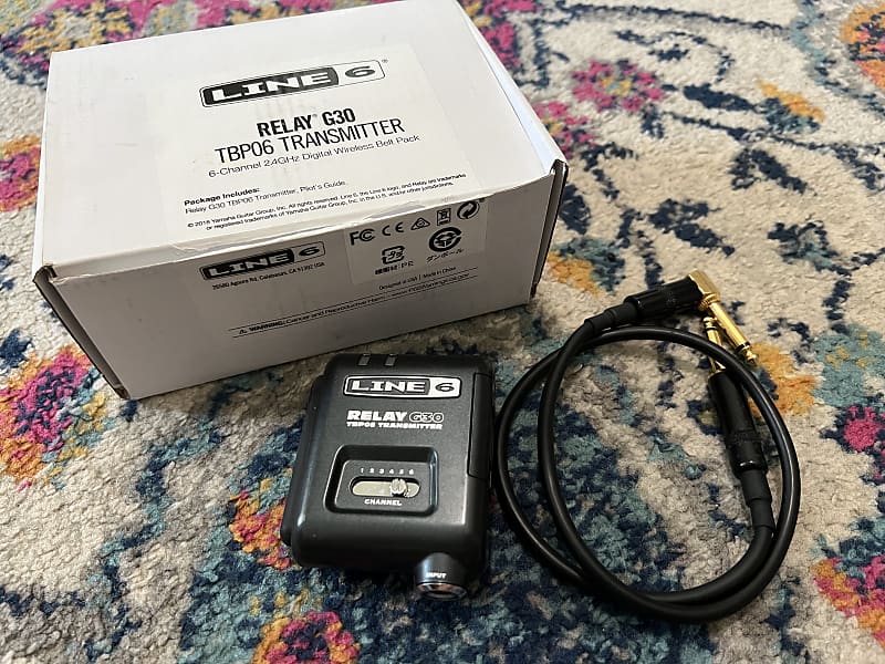 Line 6 Relay G30 Guitar Wireless Transmitter Reverb