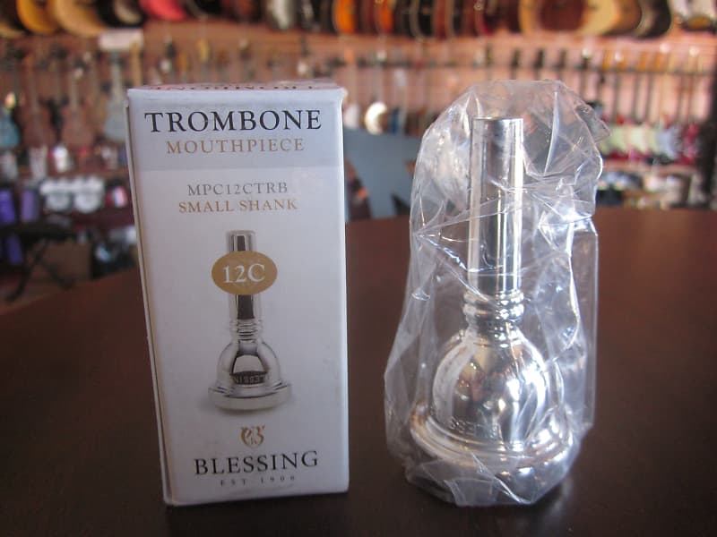 Blessing Small Shank 12C Trombone Mouthpiece MPC12CTRB image 1