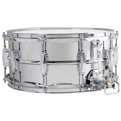 Ludwig LM411 Super-Sensitive 6.5x14" Aluminum Snare Drum 1985 - 2016