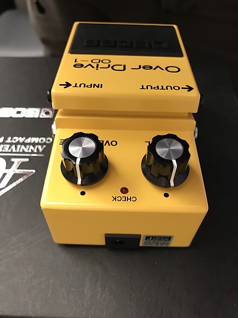 Boss OD-1 Overdrive 40th Anniversary