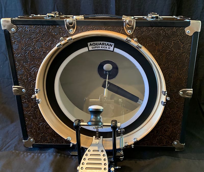 Pan American Drum Company LLC - 16 Customizable Bass Drum - Factory Made  Rochester Suitcase Drum