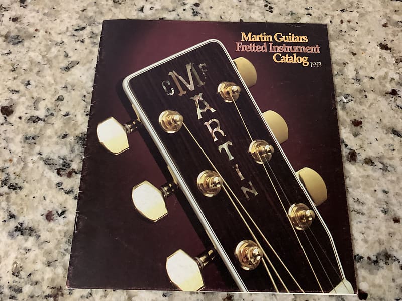Martin Catalog 1993 image 1