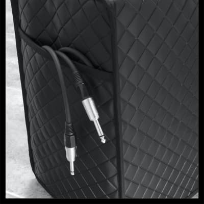 Coveramp FENDER Princeton Reverb II Combo  Cover Embossed black leatherette image 2