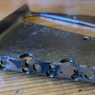 Fender Telecaster 1959 original Top Loader Bridge - | Reverb UK