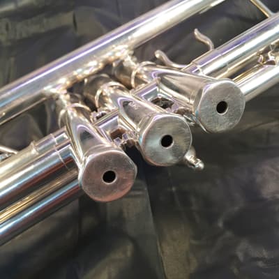Schilke Custom Made B5 Professional Trumpet-Copper Bell Silver Plated-Mint Cond! image 16