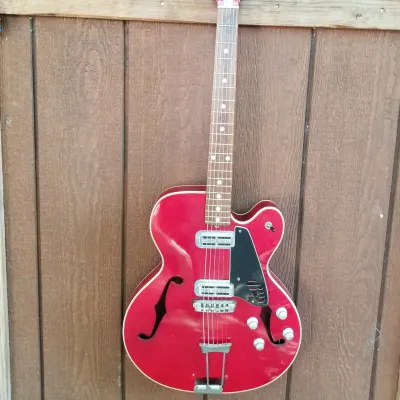 Galanti  Single Cutaway Electric 1960s Red/ Natural for sale