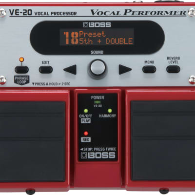 Boss VE-20 Vocal Effects Processor image 2