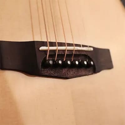 Cort GAMYBEVELNAT Grand Regal Myrtlewood Bevel Cut Mahogany Neck 6-String Acoustic-Electric Guitar image 6