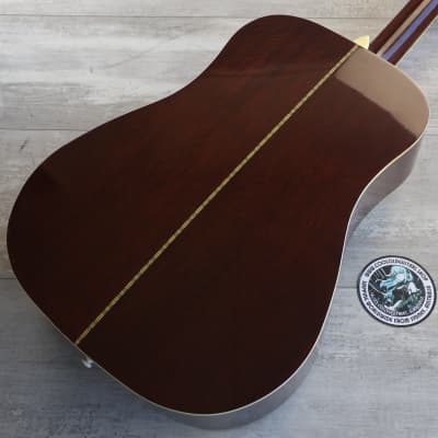 1990's Aria ADW-250BS Dreadnought Acoustic (Sunburst) | Reverb