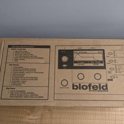 Waldorf Blofeld Synthesizer + SL Licence (Black Shadow) image 2