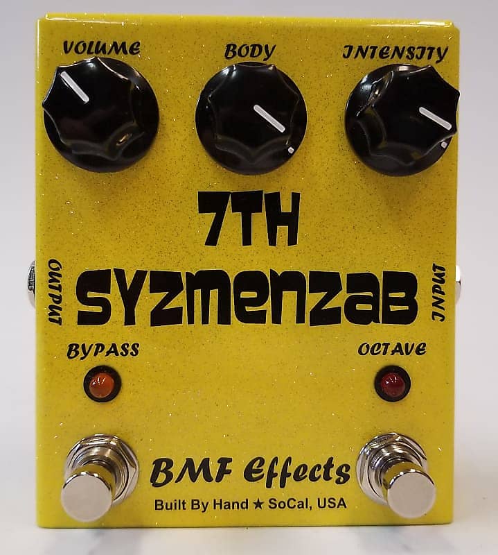 BMF Effects 7th Syzmenzab Fuzz/Octave Guitar Effect Pedal image 1