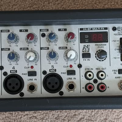 Behringer EUROPOWER PMH518M 2008 Ultra-Compact Powered Mixer Behringer EUROPOWER PMH518M 2008 Ultra-Compact Powered Mixer