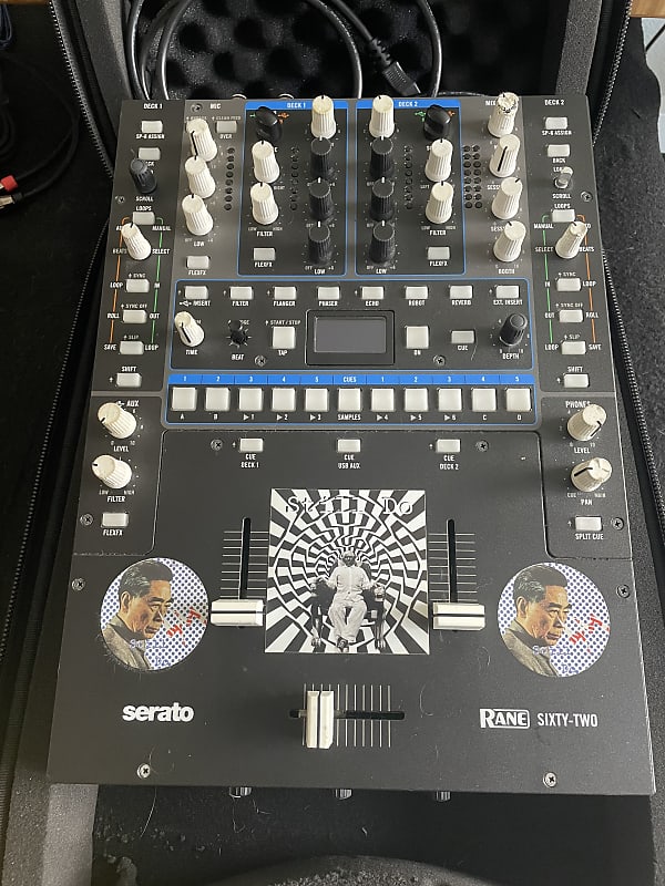 Rane 62 Battle Mixer Black Reverb