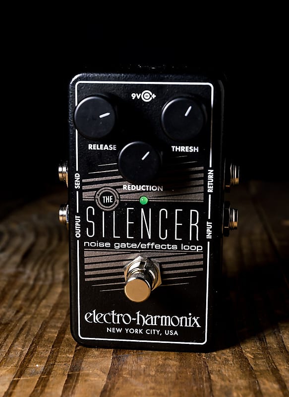 ElectroHarmonix Silencer Noise Gate/Effect Loop Pedal Reverb
