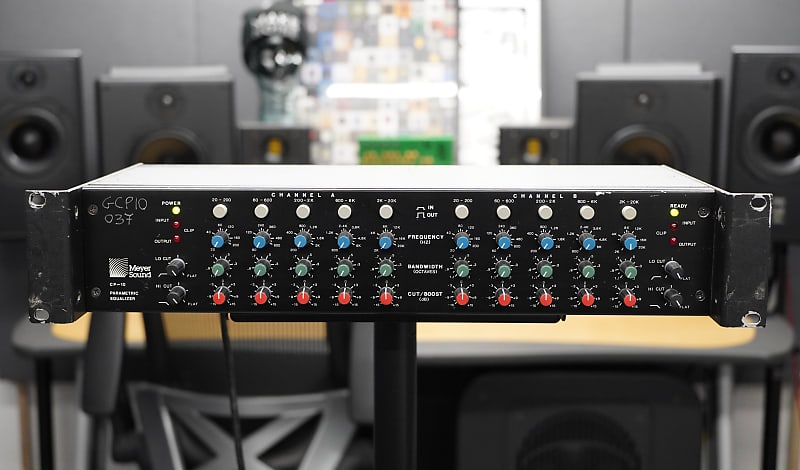Meyer Sound CP-10 Parametric Equalizer | Reverb