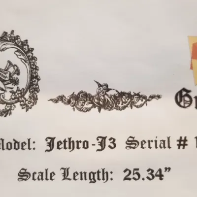Granzin Jethro J3 SN 1 image 11