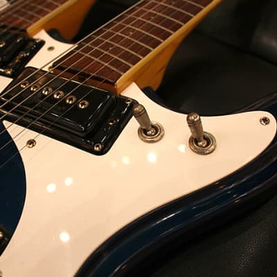 Mosrite ‘Joe Maphis’ Style Double Neck 1966 Blue image 13