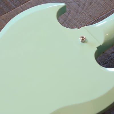 MINTY! 2019 Gibson Limited Edition Custom ’61/’59 Fat Neck Les Paul SG Standard VOS Kerry Green + COA OHSC & Video Demo image 16